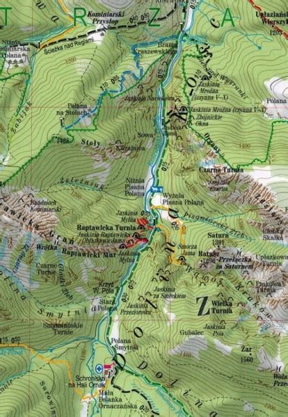 Tatry Polskie Mapa Sk Adana Foliowana E Map