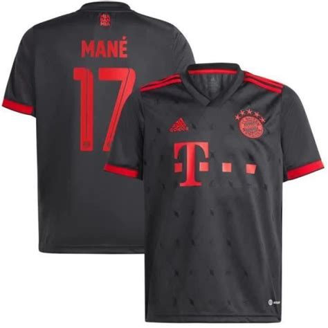 Maillot Authentique Bayern Munich Third 17 Mané 2022 2023 Nouveau