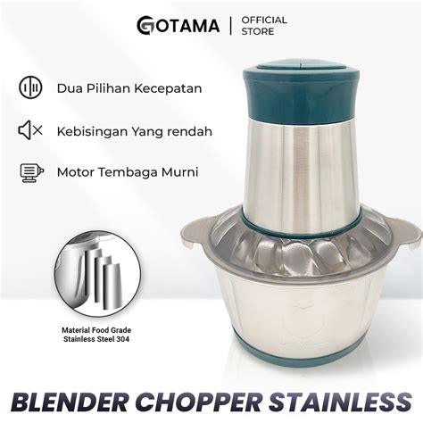 Jual Blender Daging Stainless Penggiling Meat Blender Elektrik