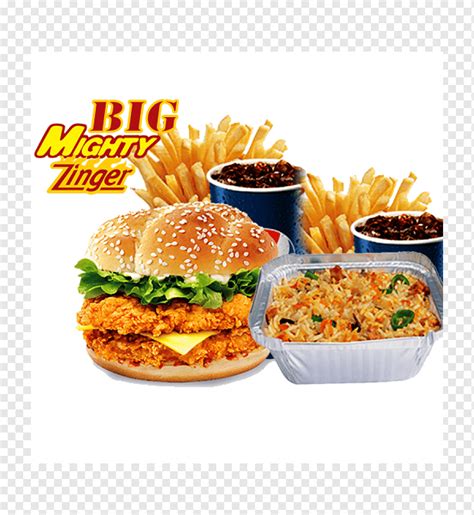 Cheeseburger KFC Hamburger Fried Chicken Veggie Burger Zinger Burger