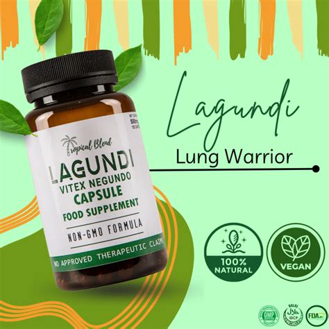 Lagundi Leaf Capsules P 480.00 (105 capsules) | Lazada PH