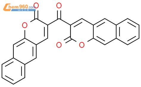 916828 65 4 2H NAPHTHO 2 3 B PYRAN 2 ONE 3 3 CARBONYLBIS 化学式结构式分子式