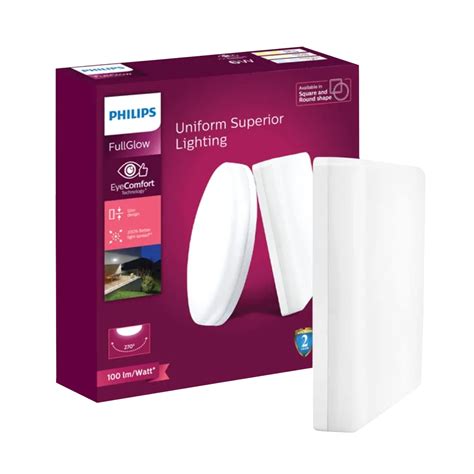 Buy Philips Fullglow Watts Square Led Surface Downlight Eyecomfort