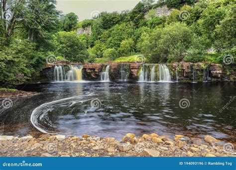 Wain Wath Falls Swaledale North Yorkshire Stock Photo Image Of