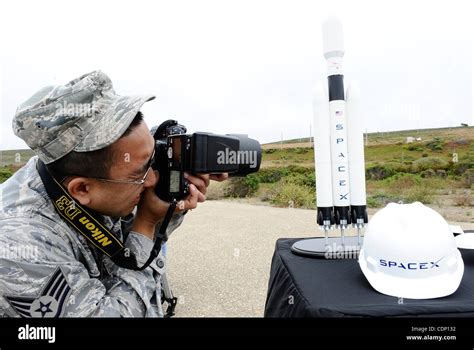 July 13 2011 Vandenberg Afb California Usa A Model Of The Falcon