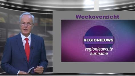 Suriname Weekoverzicht Met De Belangrijkste Gebeurtenissen Van De