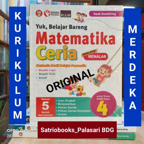 Jual Yuk Belajar Bareng Matematika Ceria Kelas Sd Mi Kurikulum