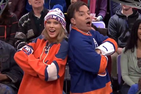 Taylor Swift, Jimmy Fallon Show Off Jumbotron Dance Moves