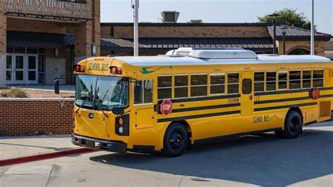 Blue Bird Delivers The First Electric School Buses In Texas