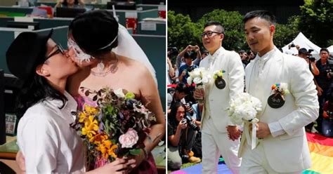 Hundreds Of Couples Tied The Knot To Celebrate The First Day Of Legal