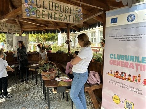 Proiectul Cluburile Genera Ii Educa Ie Nonformal Tip Outdoor Pentru