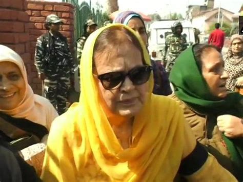 Farooq Abdullah S Sister Daughter Detained During Protest Against Abrogation Of Article 370 In