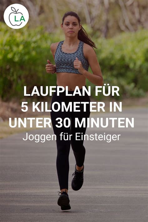 Laufen für Anfänger Mit diesem Trainingsplan 5 Kilometer joggen