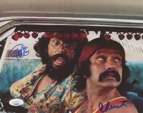 Tommy Chong Cheech Marin Signed Up In Smoke X Photo Jsa