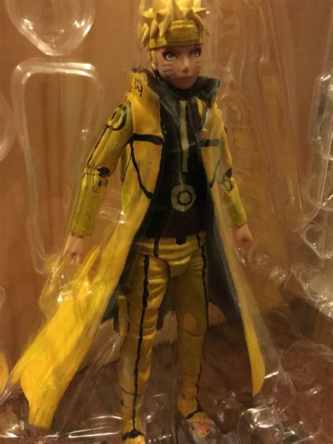 Naruto Nine Tails Chakra Mode 2 Naruto Custom Action Figure