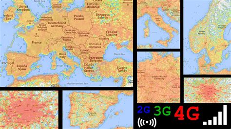 4g Coverage Map Of Europe 2015 - Map