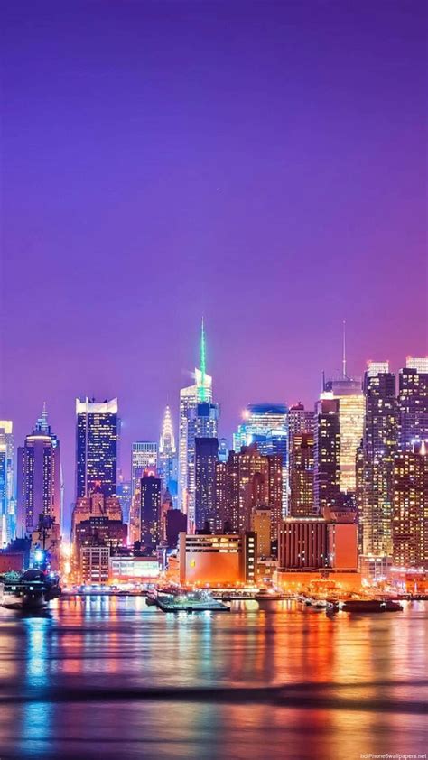 100 New York City Night Iphone Wallpapers