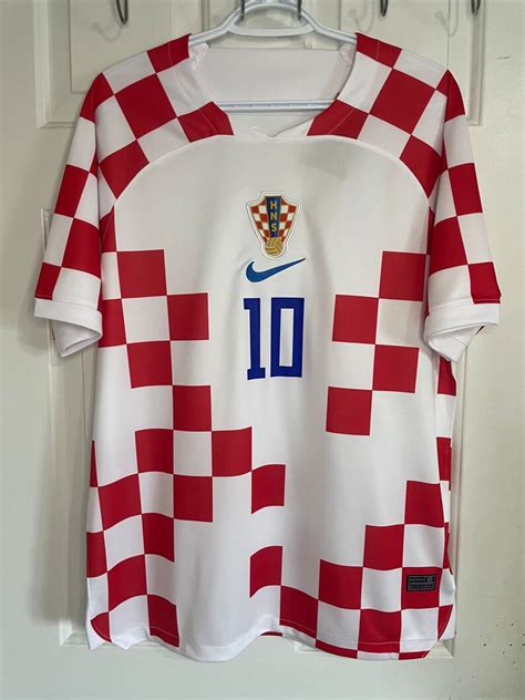 Croatia LUKA MODRIĆ Home Jersey World Cup 2022 Etsy