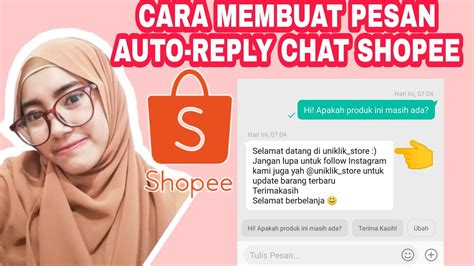 Cara Membuat Pesan Otomatis Di Shopee Cara Aktifkan Auto Reply Chat