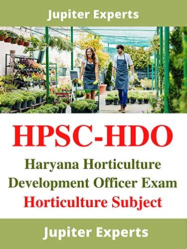 Hpsc Hdo Haryana Horticulture Development Officer Exam Kindle Book Horticulture Subject Only