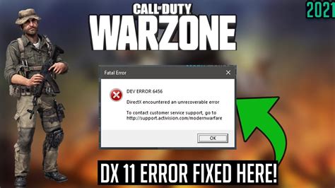 How To Fix Cod Warzone Directx Encountered An Unrecoverable Error