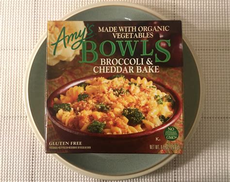 Amys Kitchen Broccoli And Cheddar Bake Bowl Review Freezer Meal Frenzy