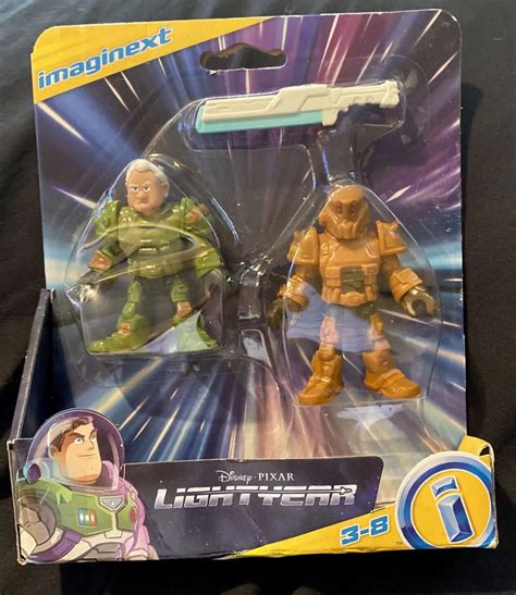 Disney Pixar Lightyear Movie Darby Steel Zap Patrol Imaginext Figures