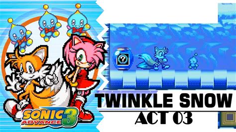 The Search Is Just Never Ending Twinkle Snow Act 3 GBA SONIC