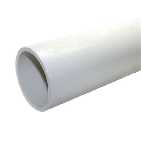 JM eagle 3 in. x 10 ft. PVC Schedule 40 DWV Foamcore Pipe 53723