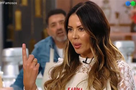 “fue Borracha” Se Conocieron Detalles Del Paso De Karina Jelinek Por Bake Off Famosos