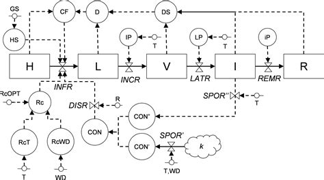 Frontiers Development Of A Model For Colletotrichum Diseases With Calibration For Phylogenetic