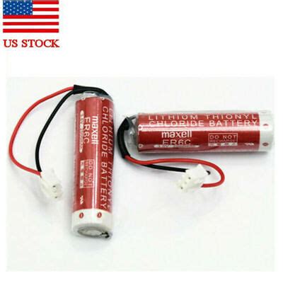 Pcs Maxell Er C Aa V Mah Plc Battery For Mitsubishi Fx F Bl