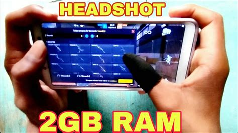 Redmi Free Fire Test Finger Handcam M Onetap Headshot Gameplay