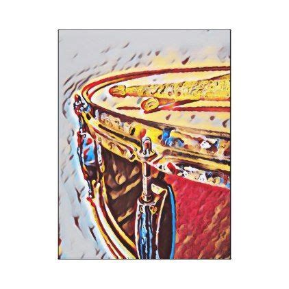 Music Canvas Art & Prints | Zazzle | Drums art, Canvas art prints ...