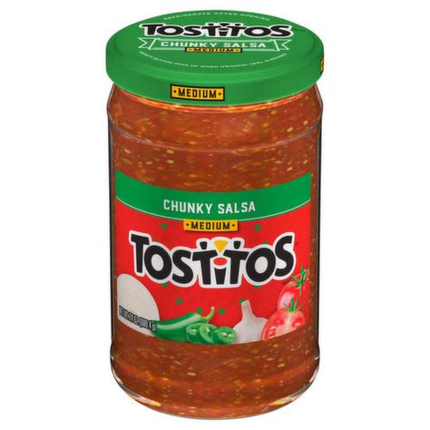 Tostitos Salsa, Chunky, Medium