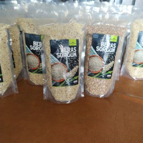 Jual SIAP KIRIM Beras SORGUM GLUTEN FREE Beras Sorghum Putih Tinggi