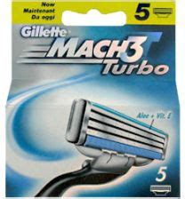 GILLETTE MACH 3 TURBO Wymienne Ostrza Do Maszynek 5szt Opinie I Ceny