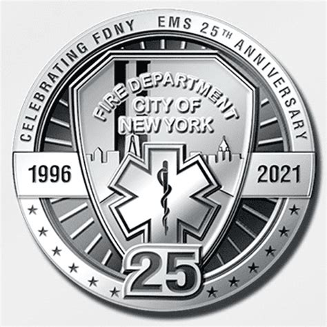 Ems 20th Anniversary Coin From Fdny Shop