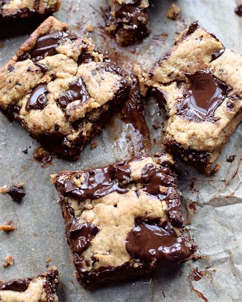 Chocolate Chunk Nut Butter Blondies Recipe Best Friends For Frosting