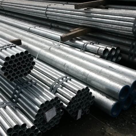 Black Mill Finish And Hot Dipped Galvanized Steel Pipes Tubes