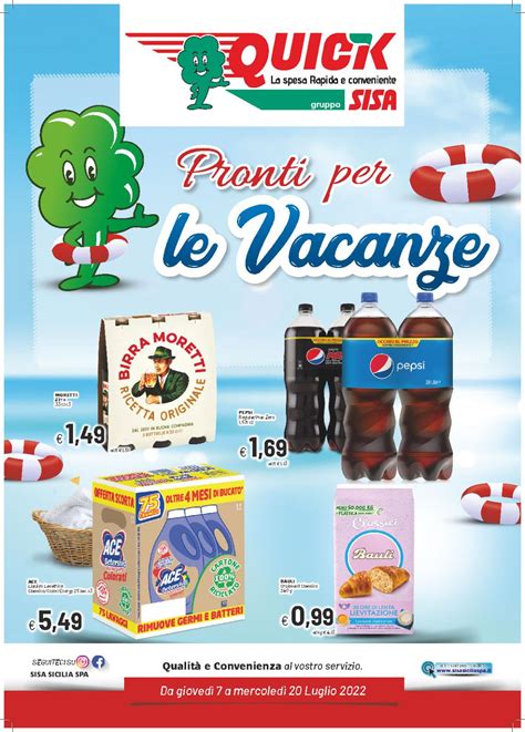 Calaméo Volantino offerte supermercato QUICK Balestrate affiliato