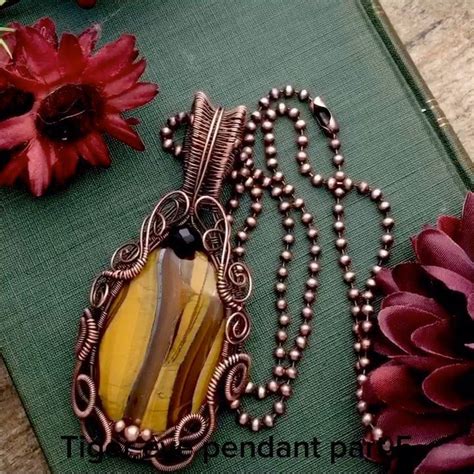 Amanda Jain On Instagram Tiger Eye Custom Pendant Part 5 Of 5 Enjoy