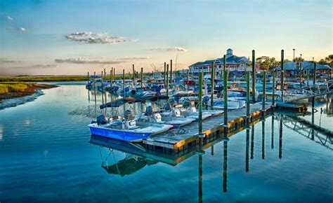 Views and Scenes at Murrells Inlet South of Myrtle Beach South Carolina ...