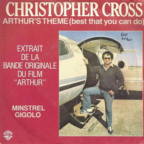 Christopher Cross – Arthur's Theme (Best That You Can Do) (1981, Vinyl ...