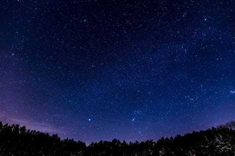 Night Sky Full Of Stars And Constellations As Seen From Laton Ocean Of