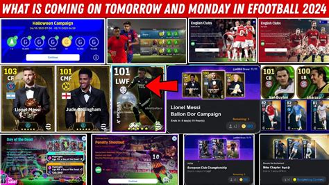 What Is Coming On Tomorrow And Monday In EFootball 2024 Mobile Messi