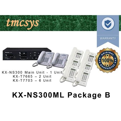 Panasonic Kx Ns Kx Ns Ml Smart Hybrid Pbx Package B For Pabx