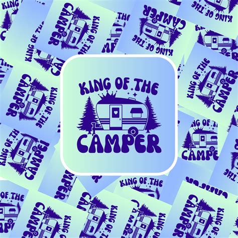 Camping Vinyl Sticker For Camper Sticker Camp Lover T Camper T