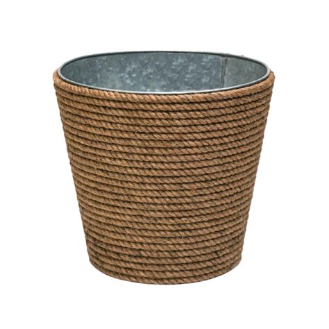 The Seasonal Aisle Jute Bucket Uk