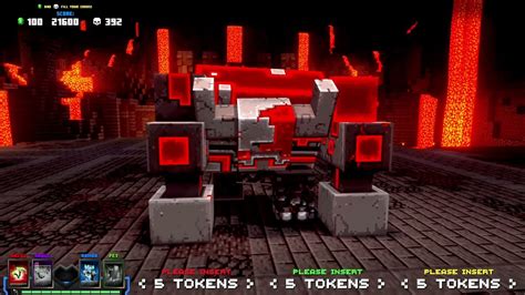 Enduring The Fiery Forge Minecraft Dungeons Arcade Raw Thrills